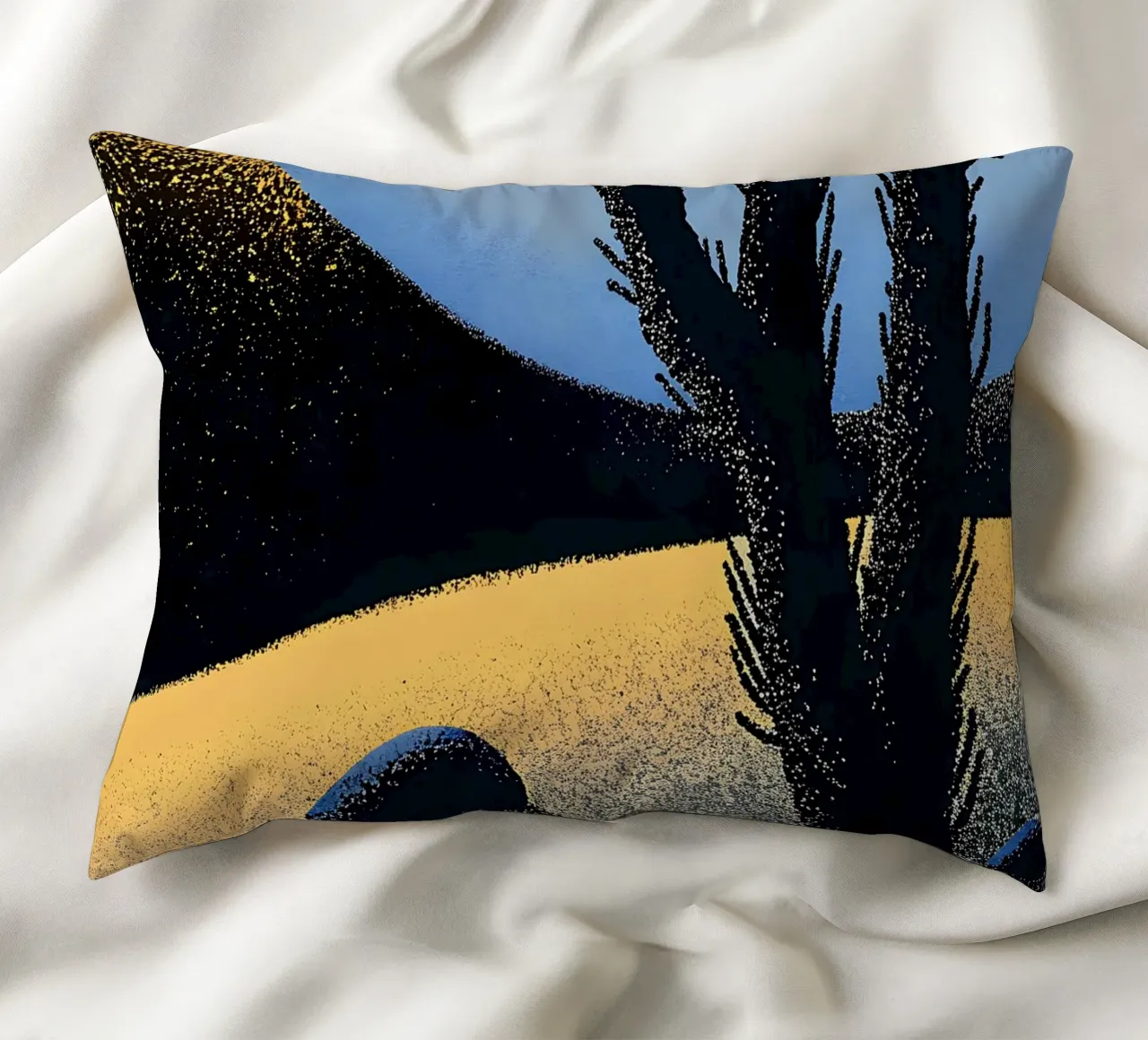 Piante cactus nel deserto cuscino da SOUL SHOP