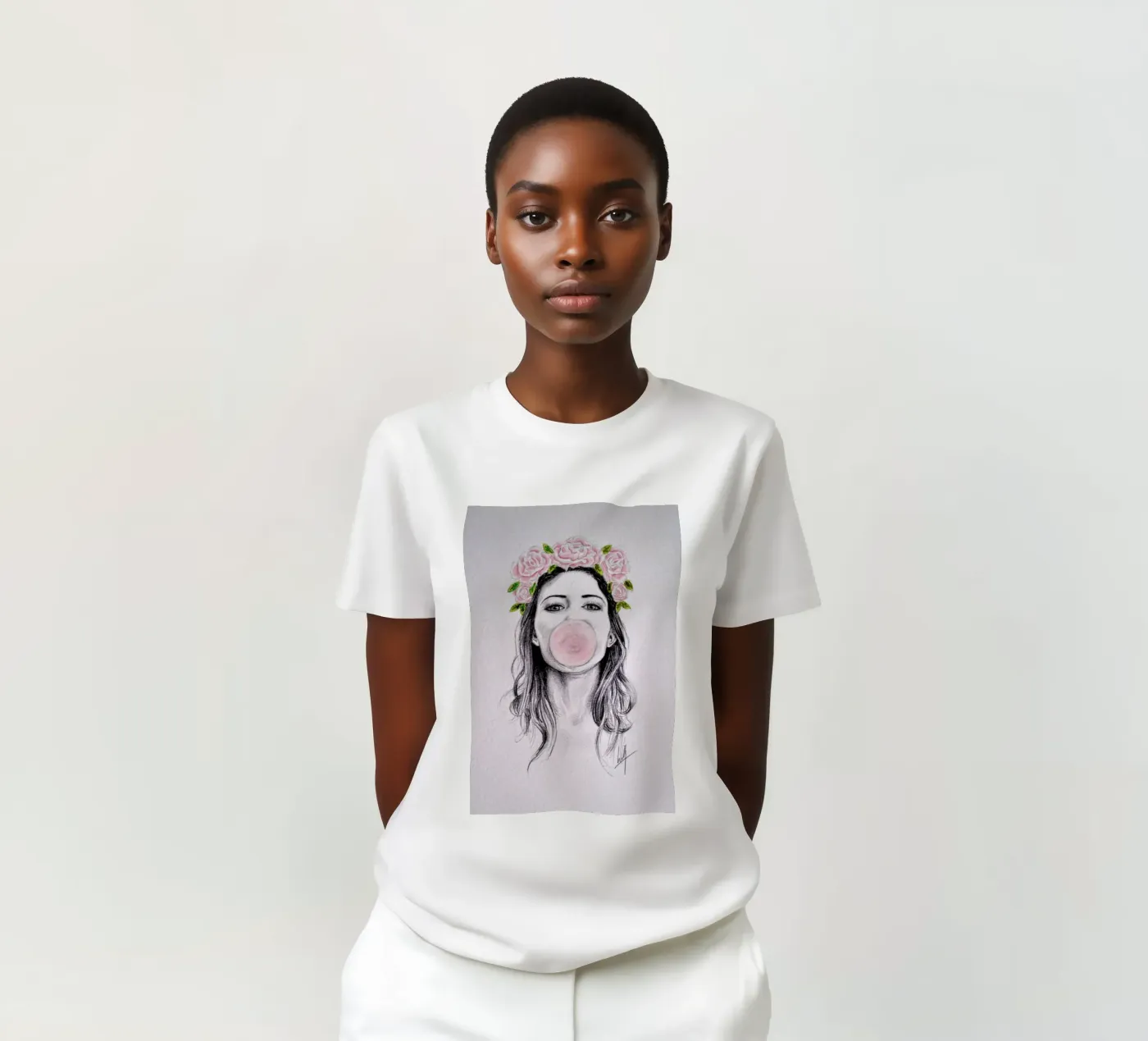 Bubblegum t-shirt da Libby Watkins