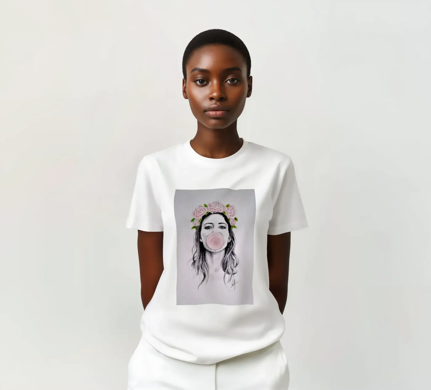 Bubblegum t-shirt da Libby Watkins