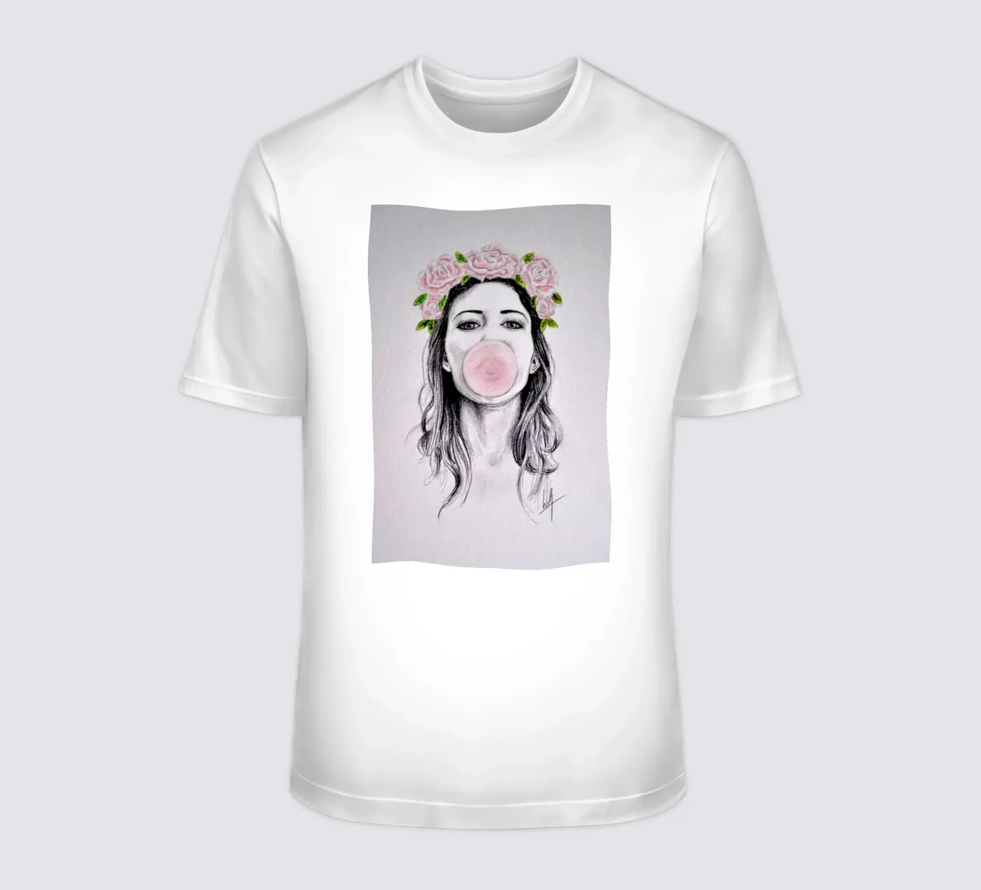 Bubblegum t-shirt da Libby Watkins