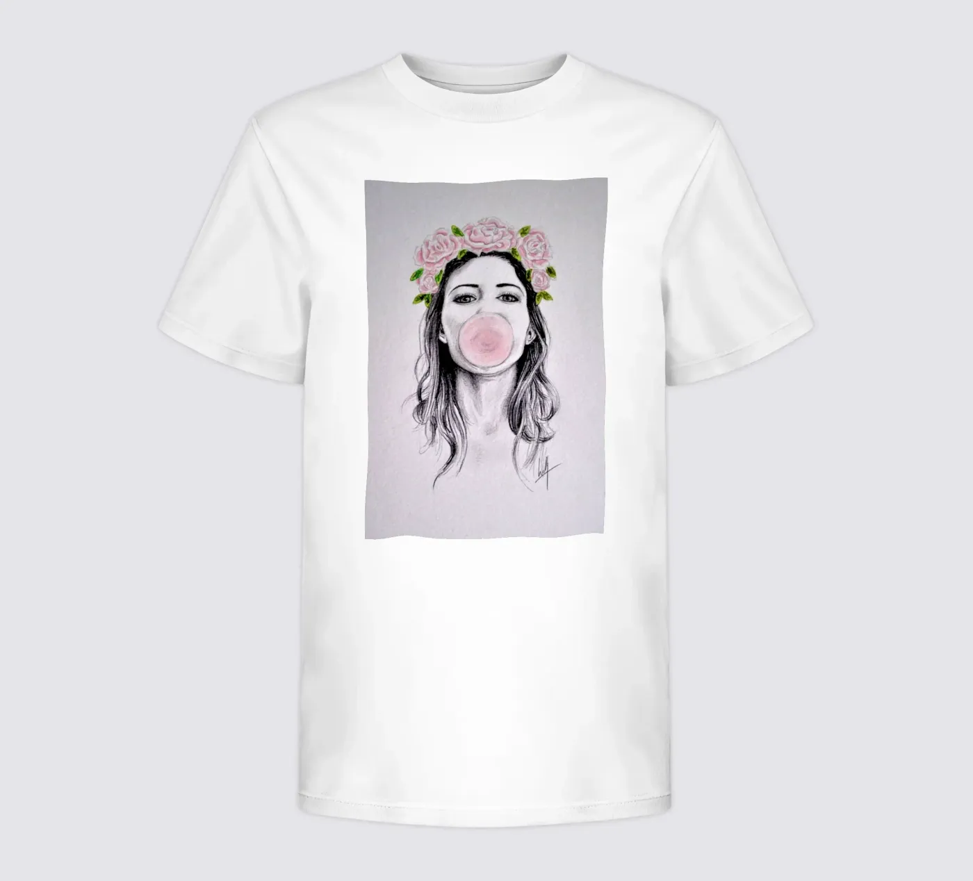 Bubblegum t-shirt bambini da Libby Watkins