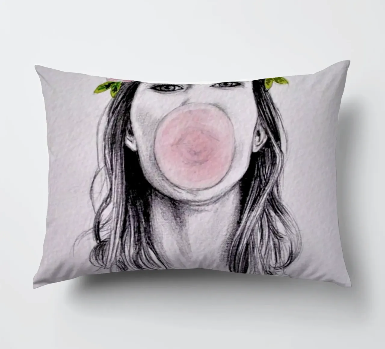 Bubblegum cuscino da Libby Watkins