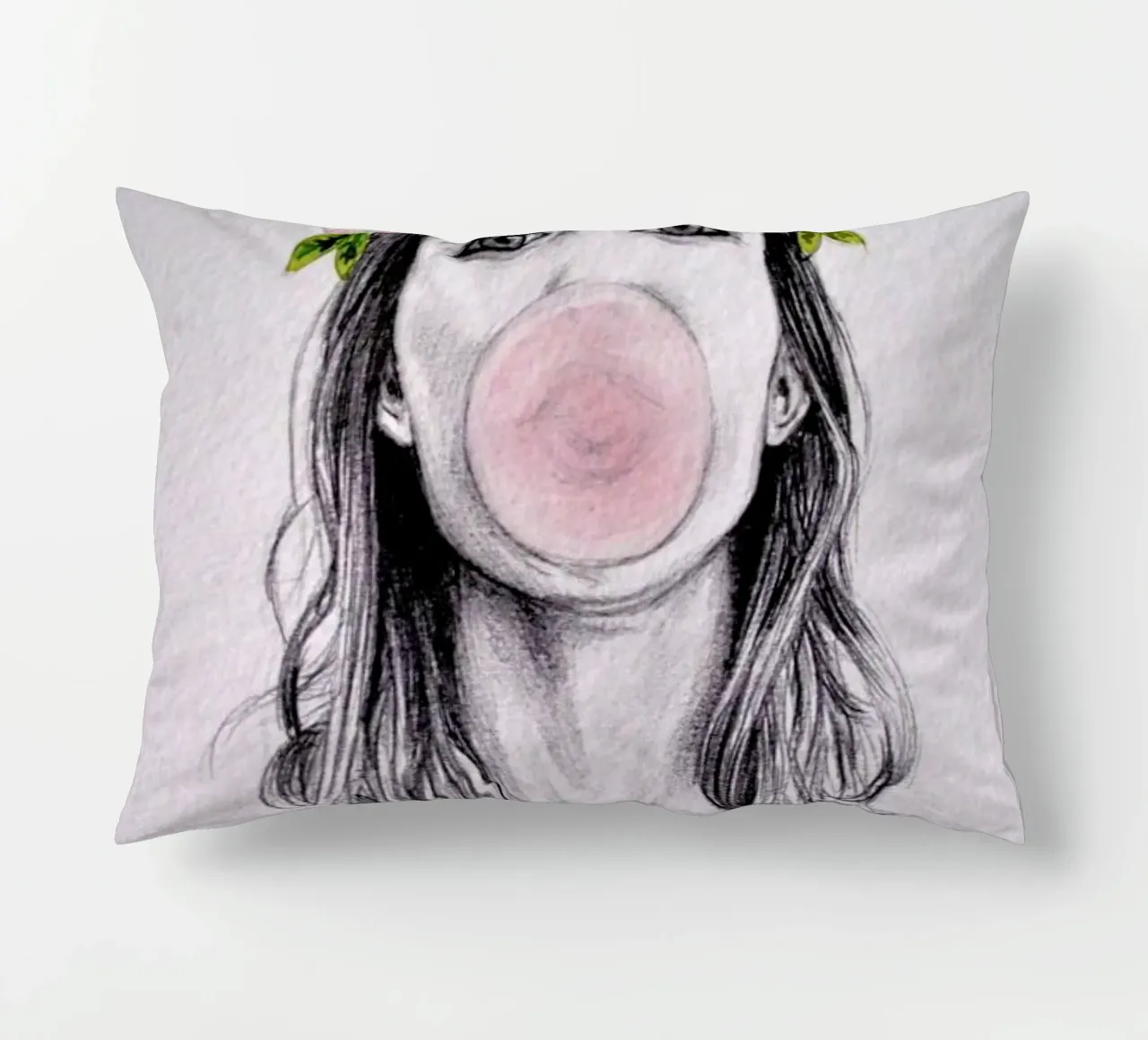 Bubblegum cuscino da Libby Watkins
