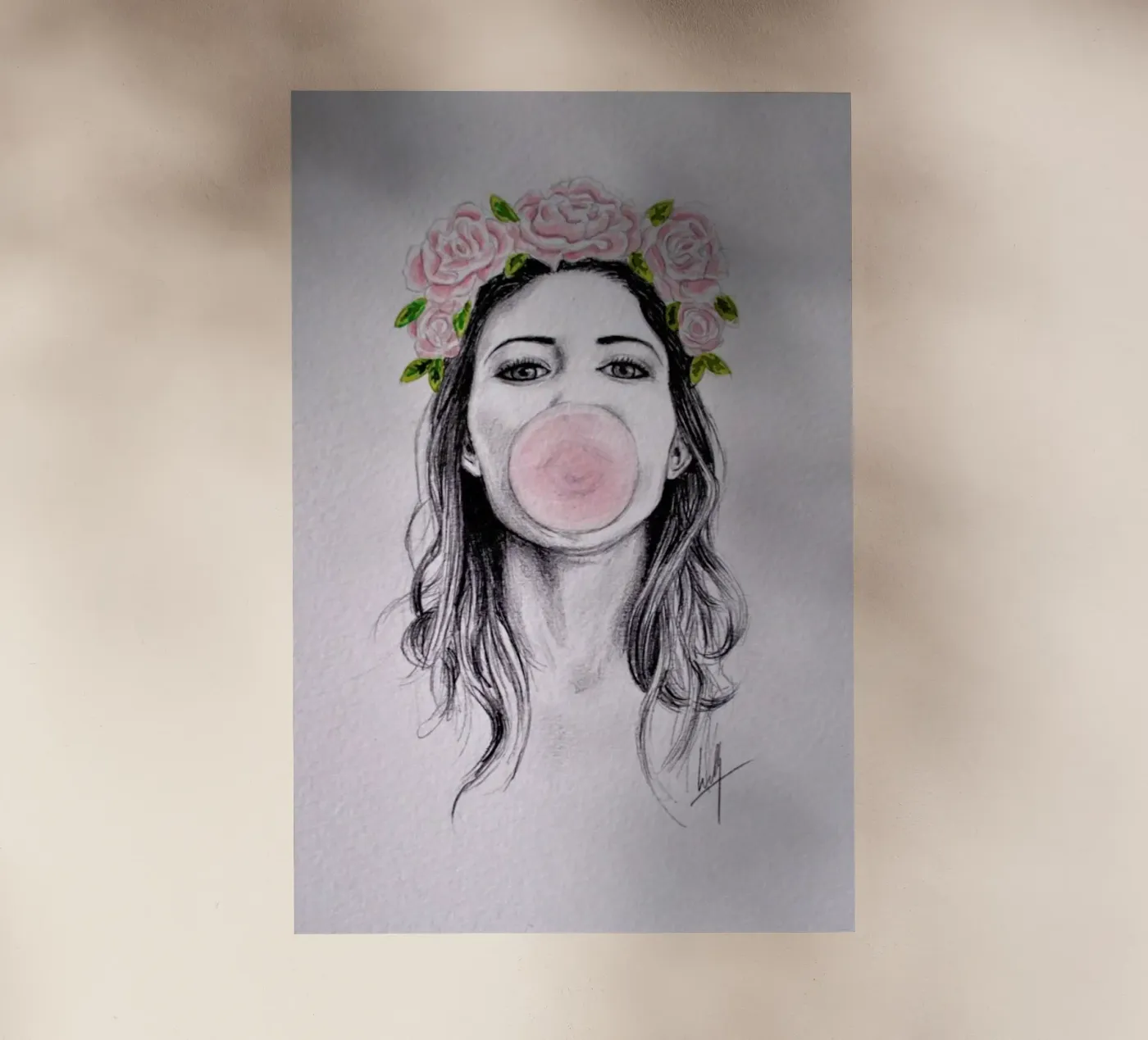 Bubblegum pellicola backlit da Libby Watkins