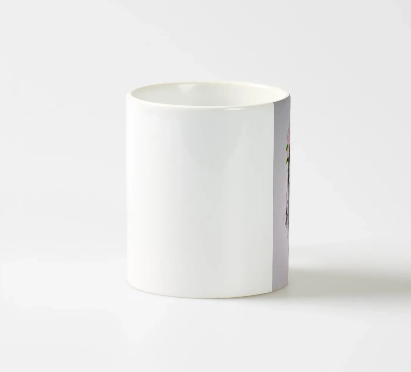 Bubblegum ceramic mug by Libby Watkins
