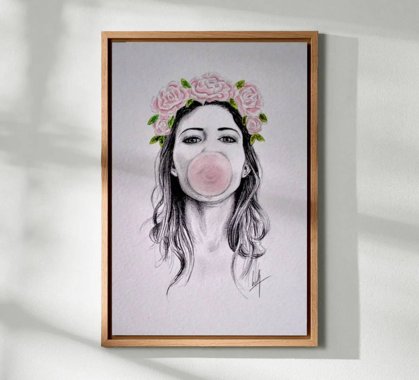 Bubblegum forex-plaat van Libby Watkins