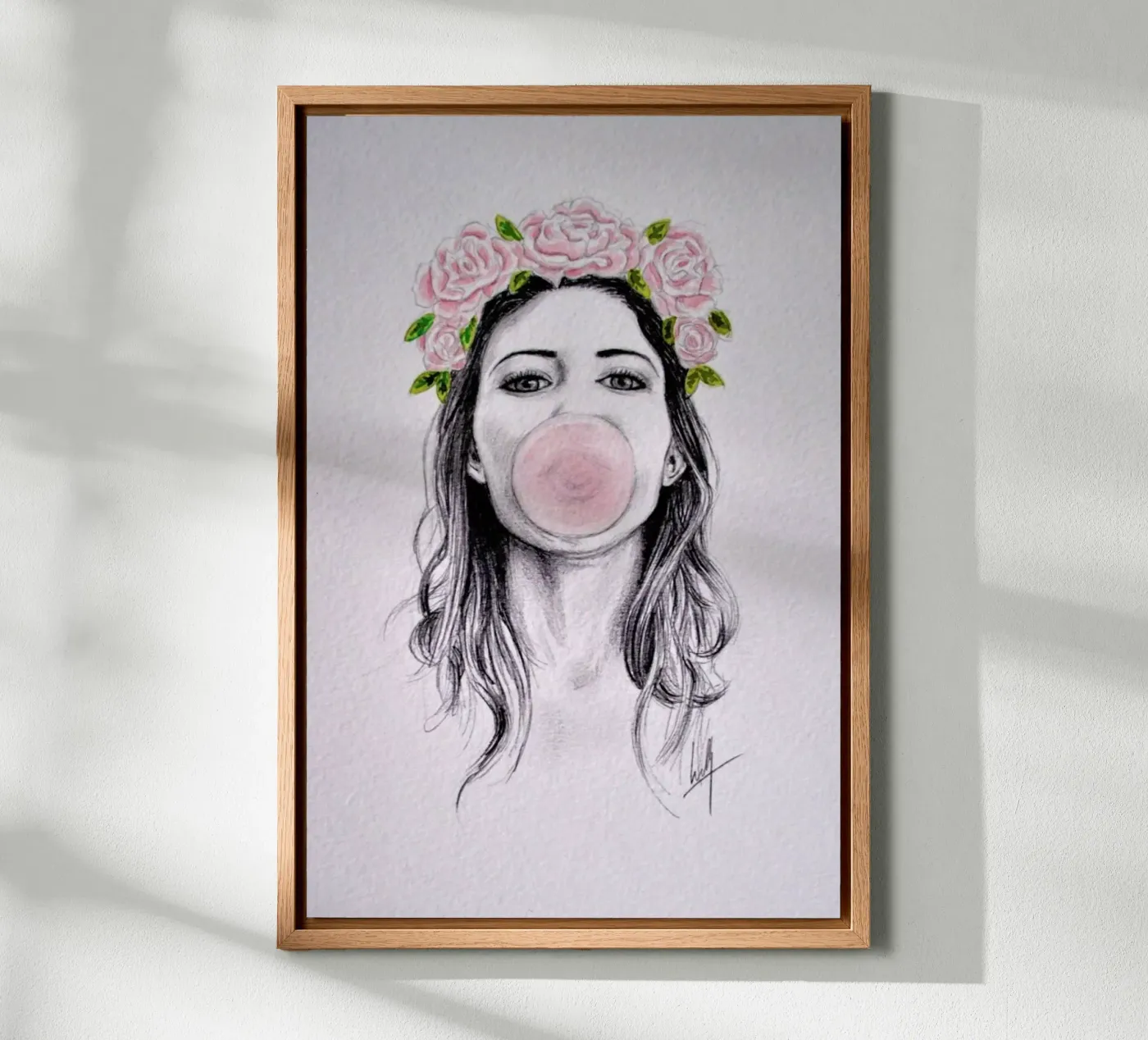Bubblegum tela da Libby Watkins