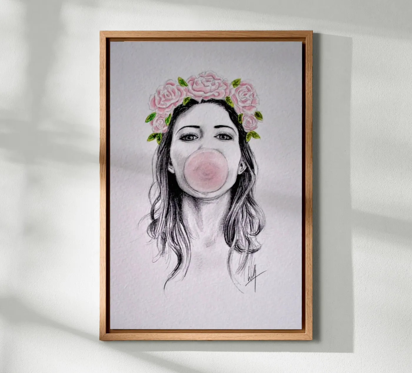 Bubblegum tela da Libby Watkins