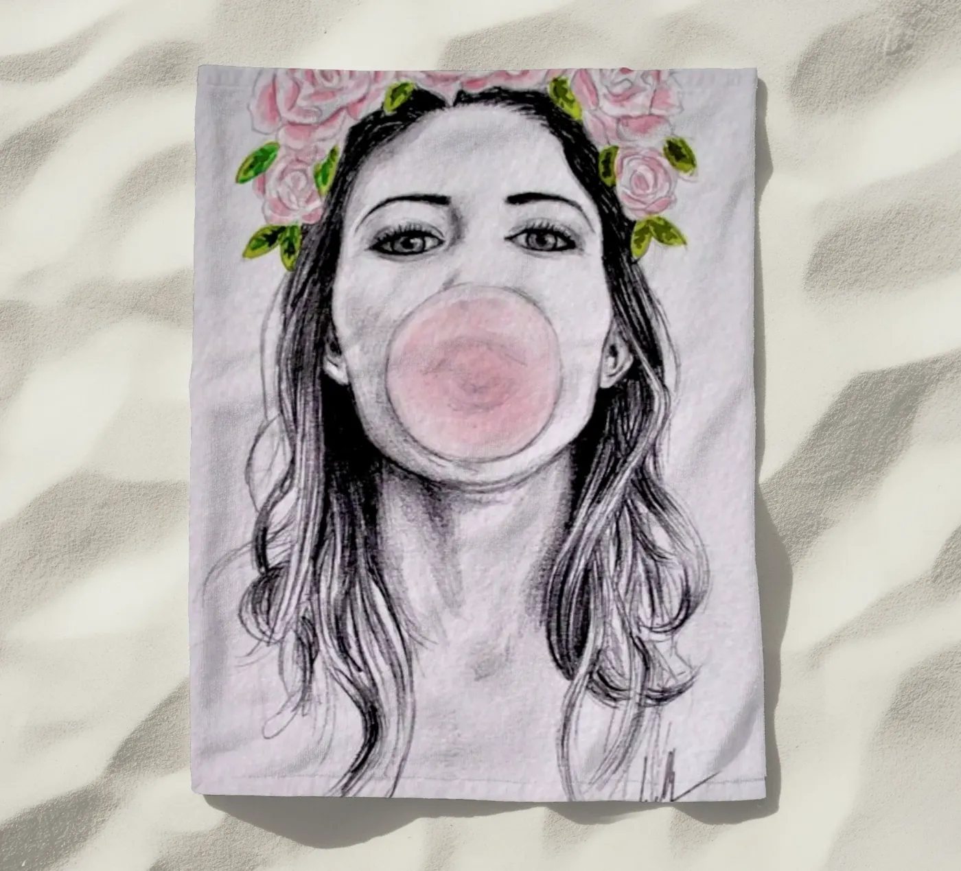 Bubblegum telo mare da Libby Watkins