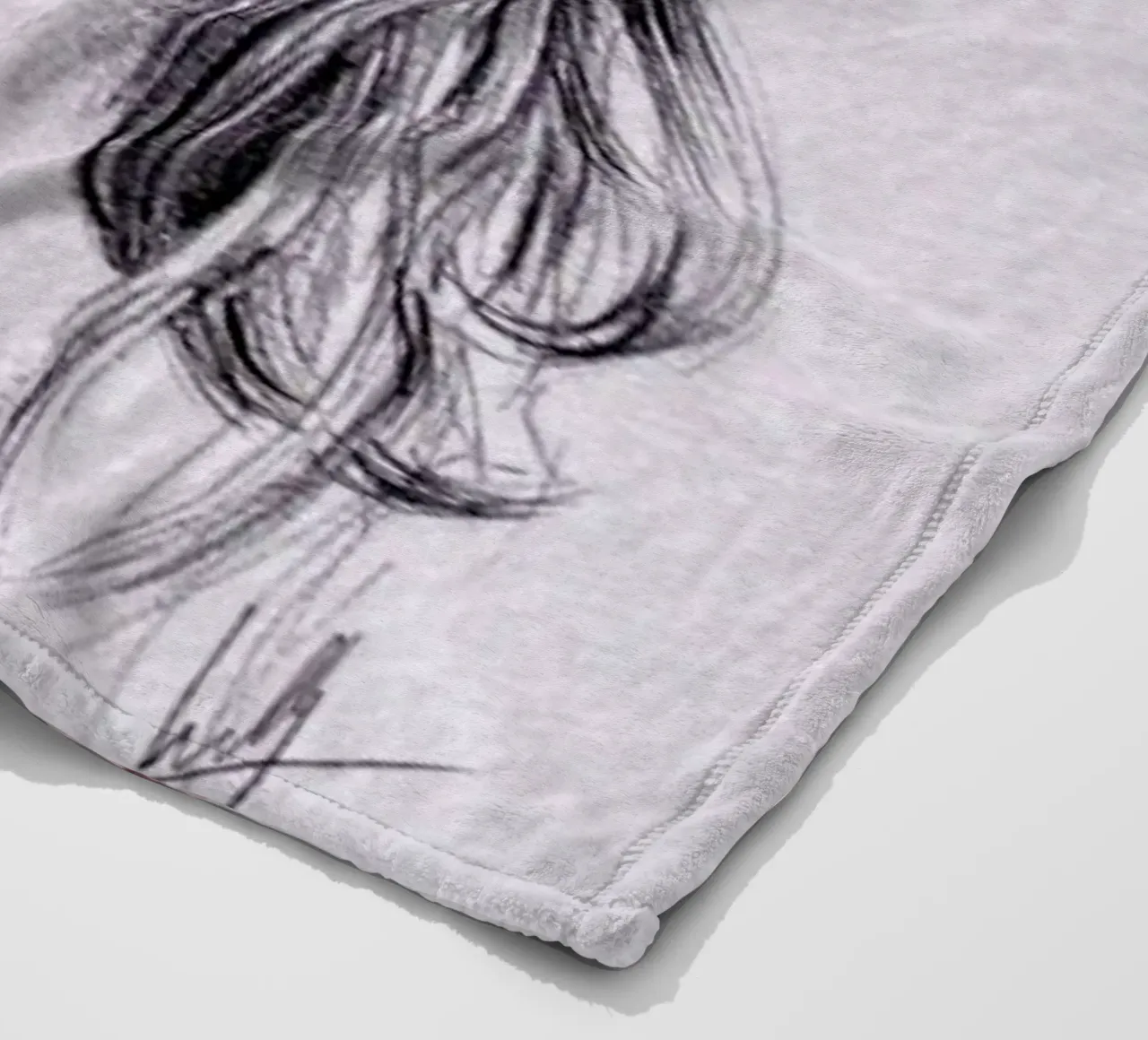 Bubblegum coperta in pile da Libby Watkins