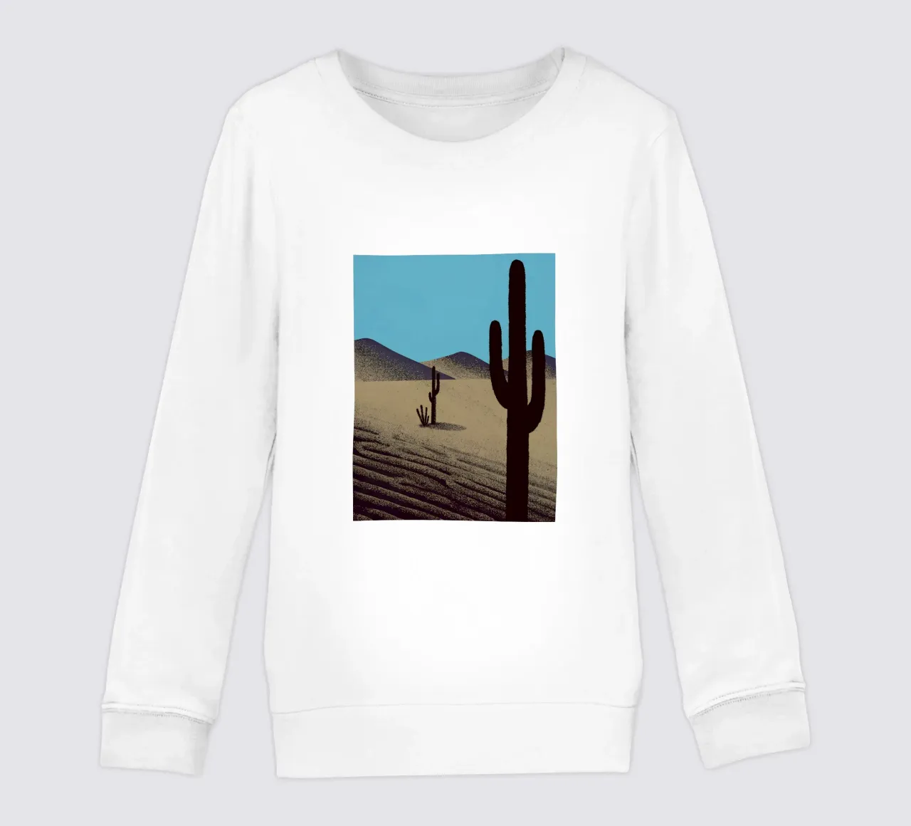 Kaktusgewächse in der Wüste Kinder Sweatshirt von SOUL SHOP