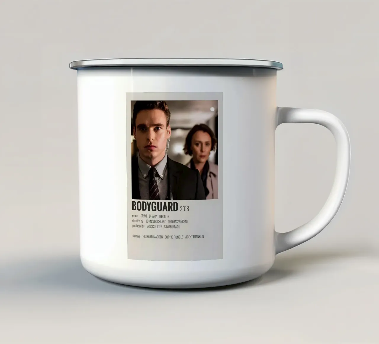 BODYGUARD 2018 tazza in smalto da MVFminimalist