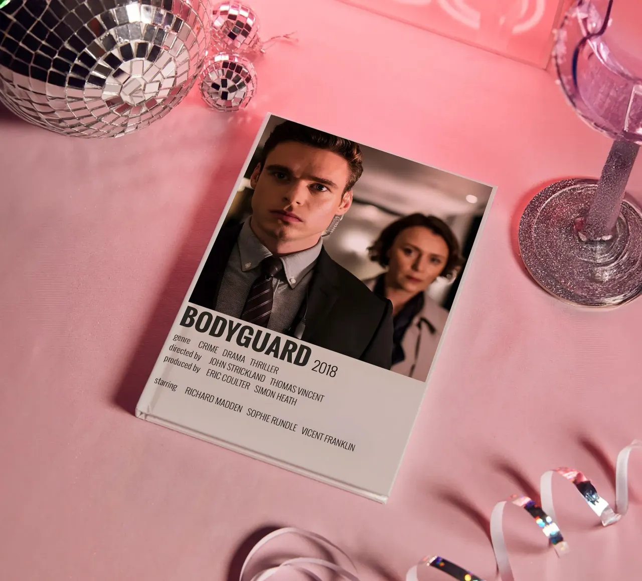 BODYGUARD 2018 notebook by MVFminimalist