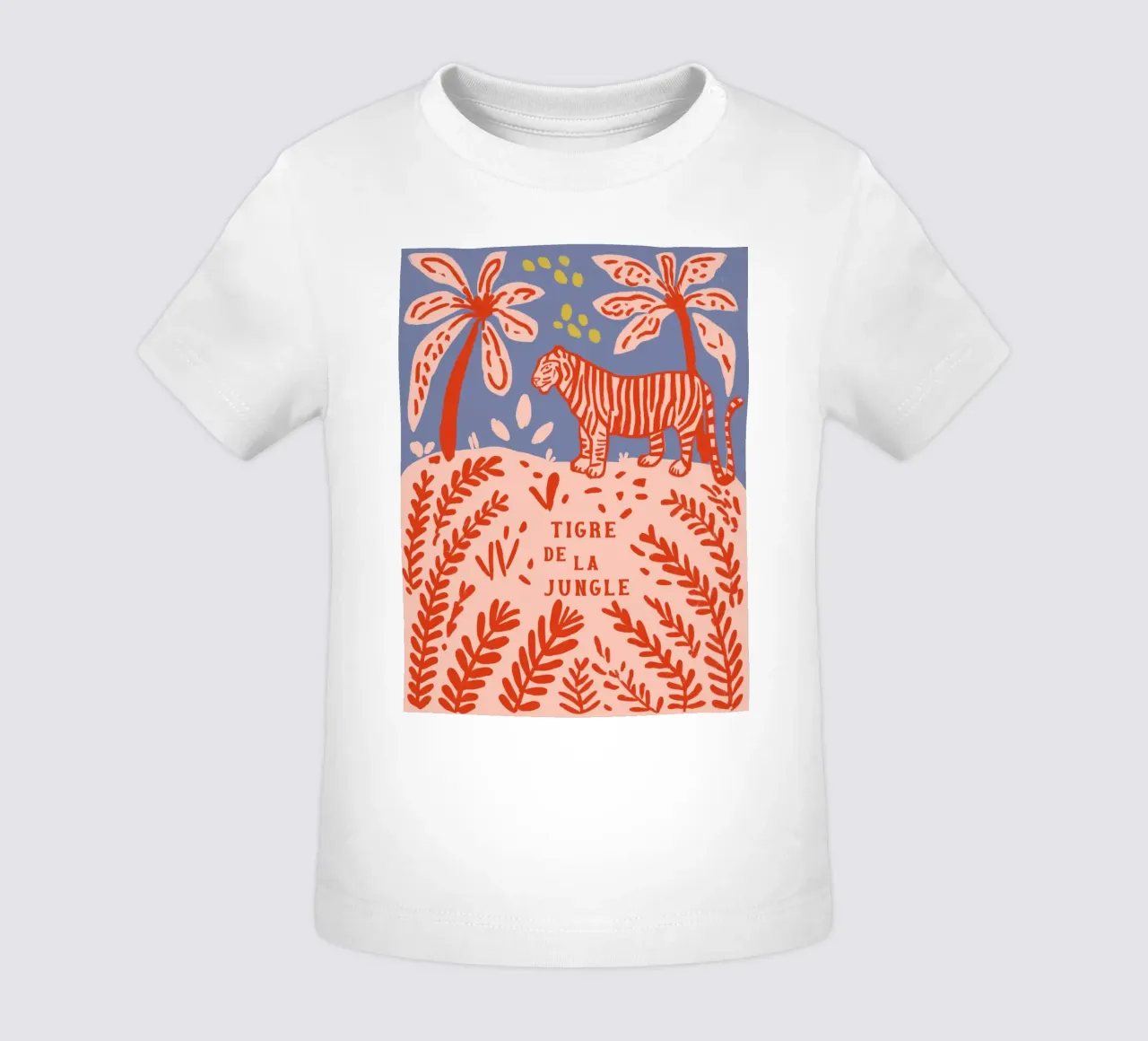 Tigre De la Jungle maglietta neonato da treechild