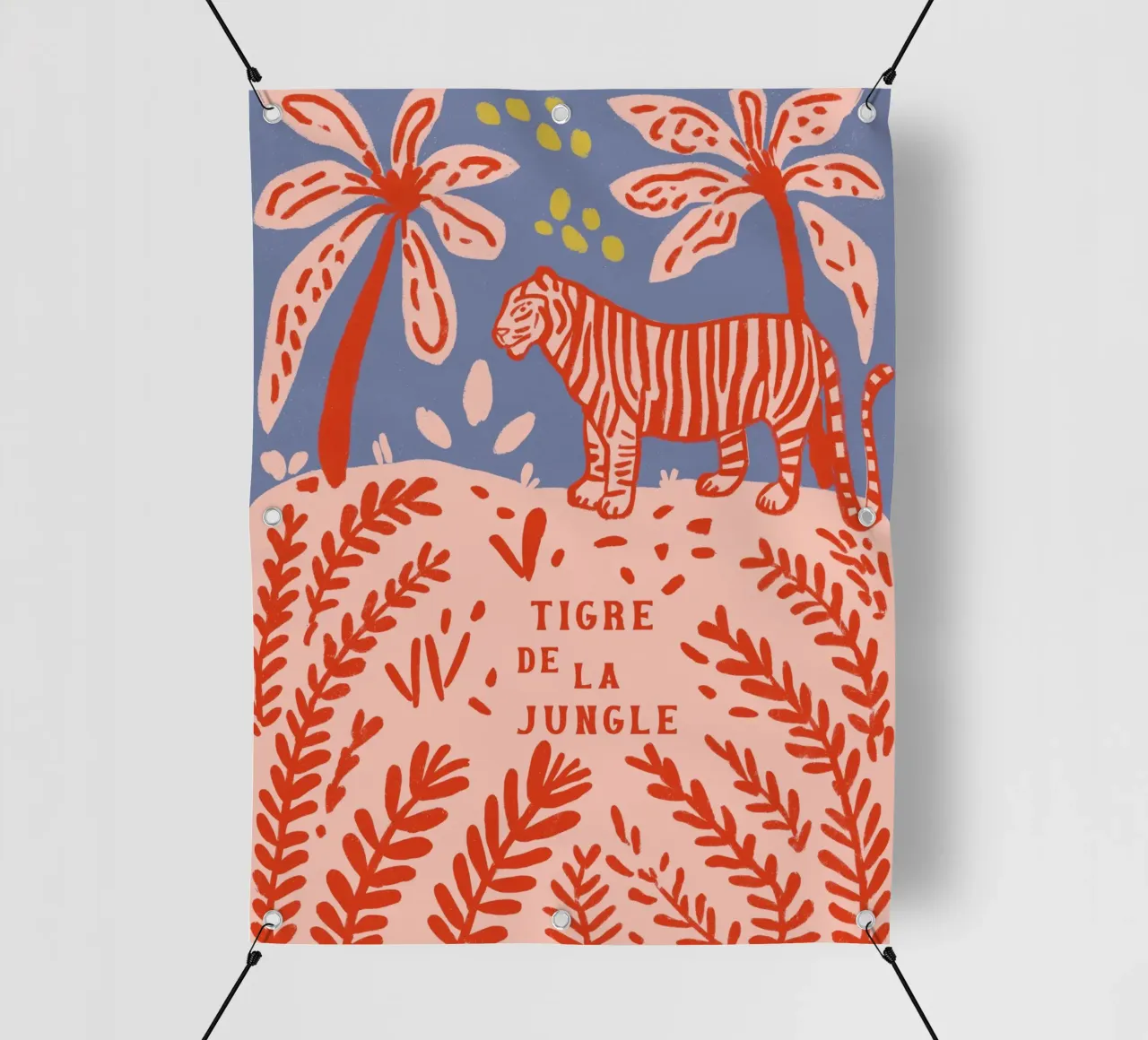 Tigre De la Jungle telo in pvc da treechild