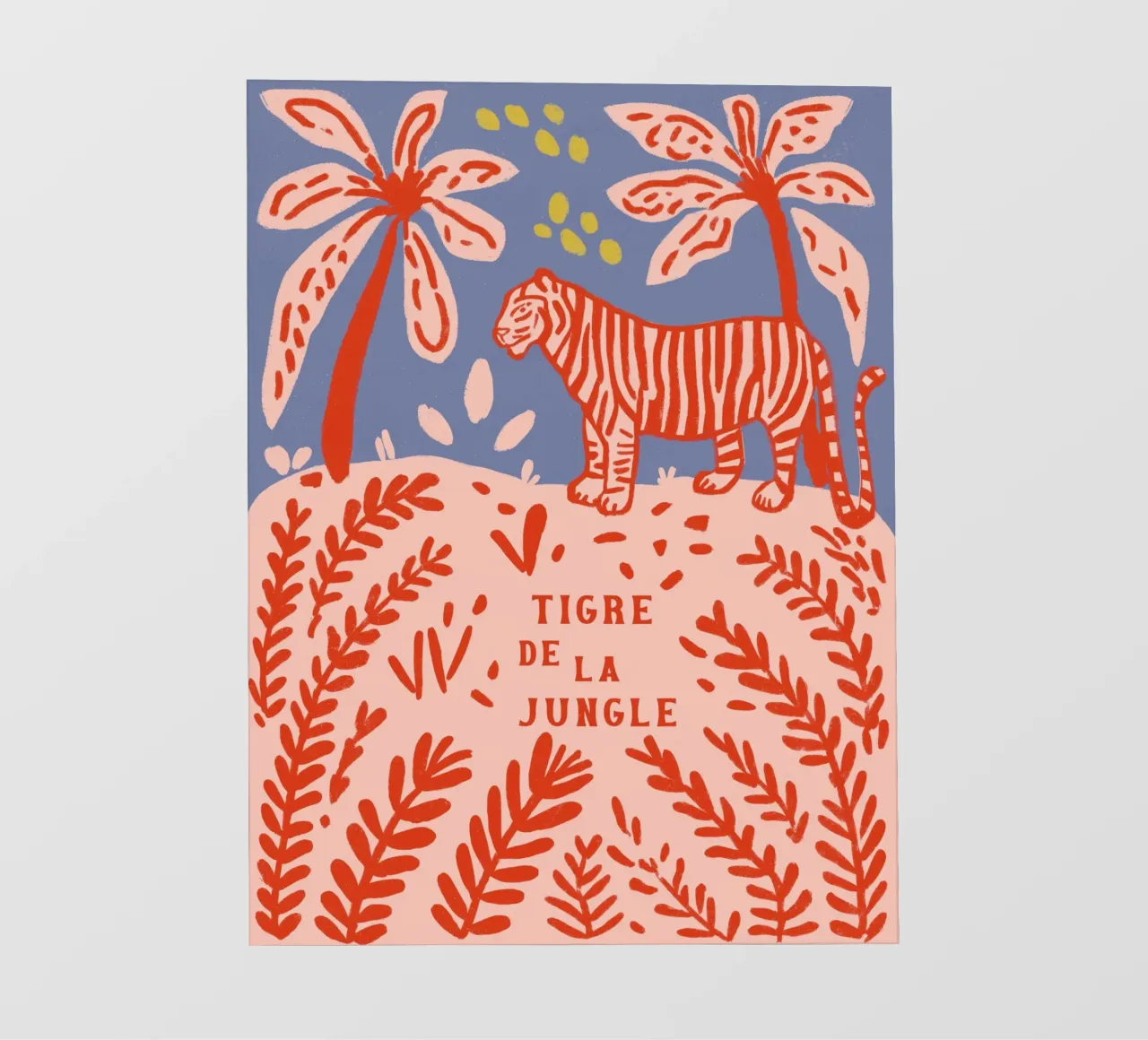 Tigre De la Jungle telo in pvc da treechild