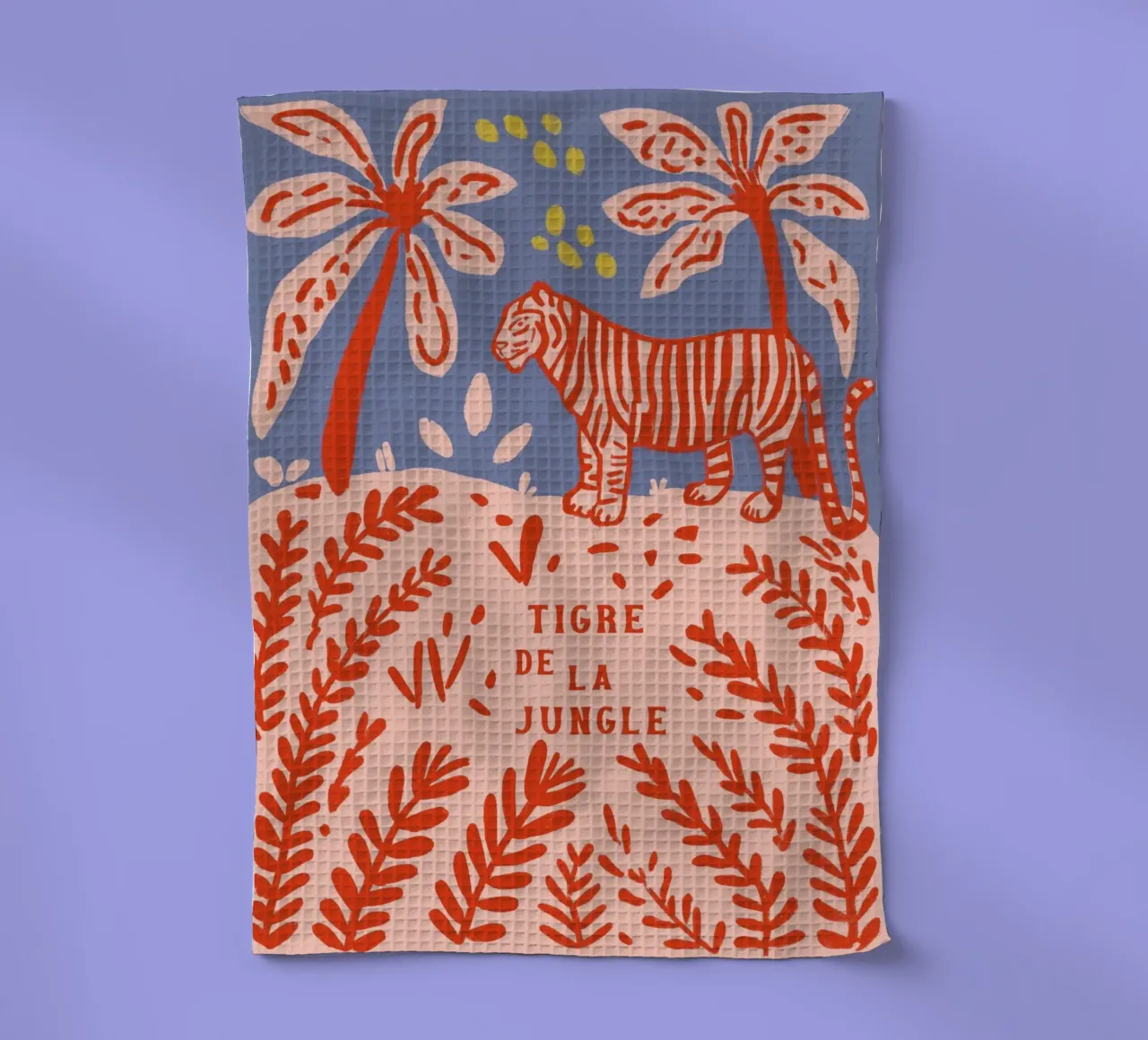 Tigre De la Jungle canovaccio da cucina da treechild