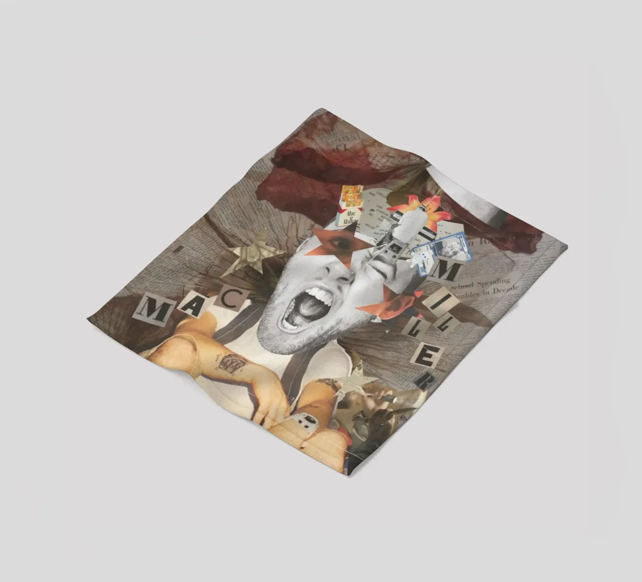 swimming through his words fleece blanket by bkow