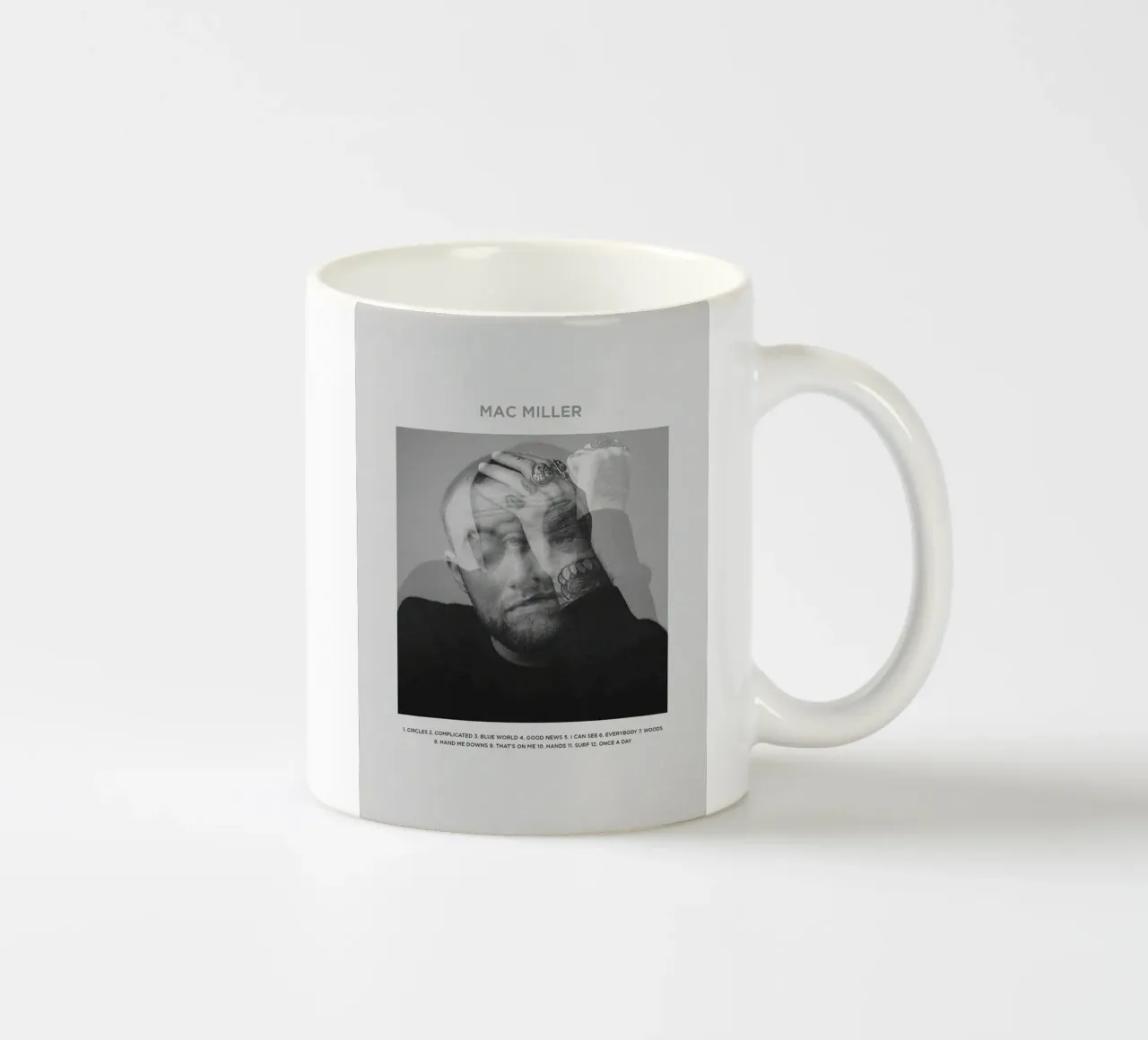 mac miller mai dimenticato tazza in ceramica da bkow