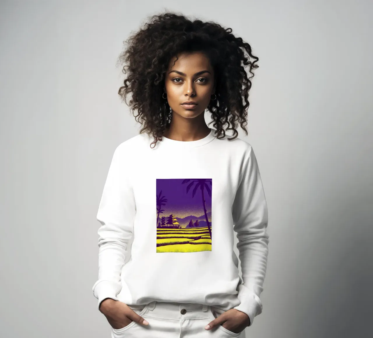 Vista sulla risaia felpa da SOUL SHOP