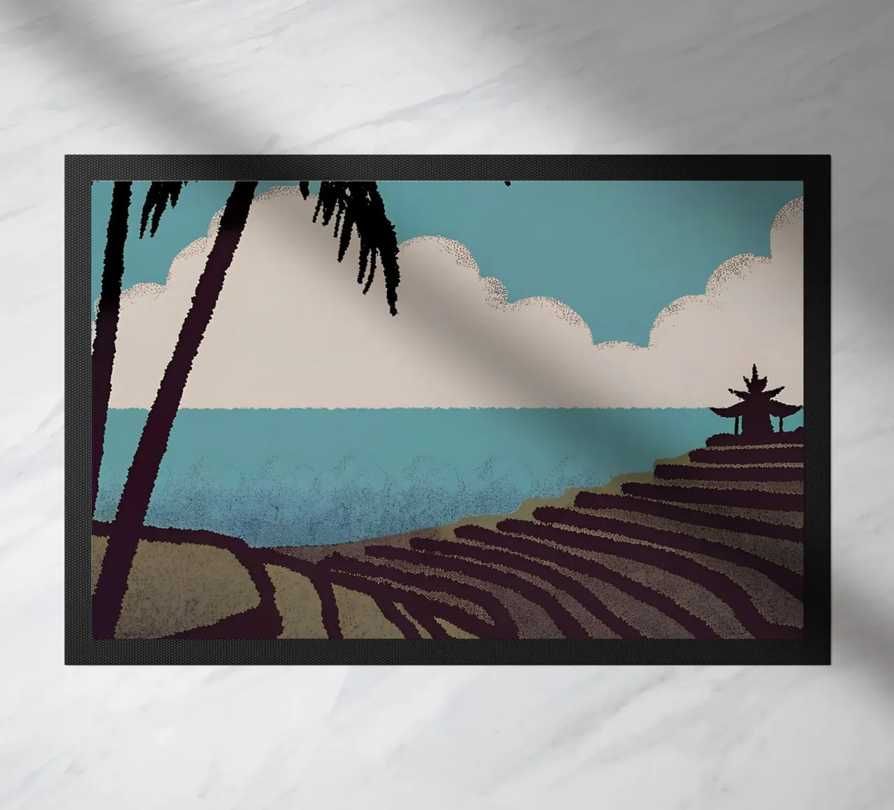 Vista sulla risaia zerbino da SOUL SHOP