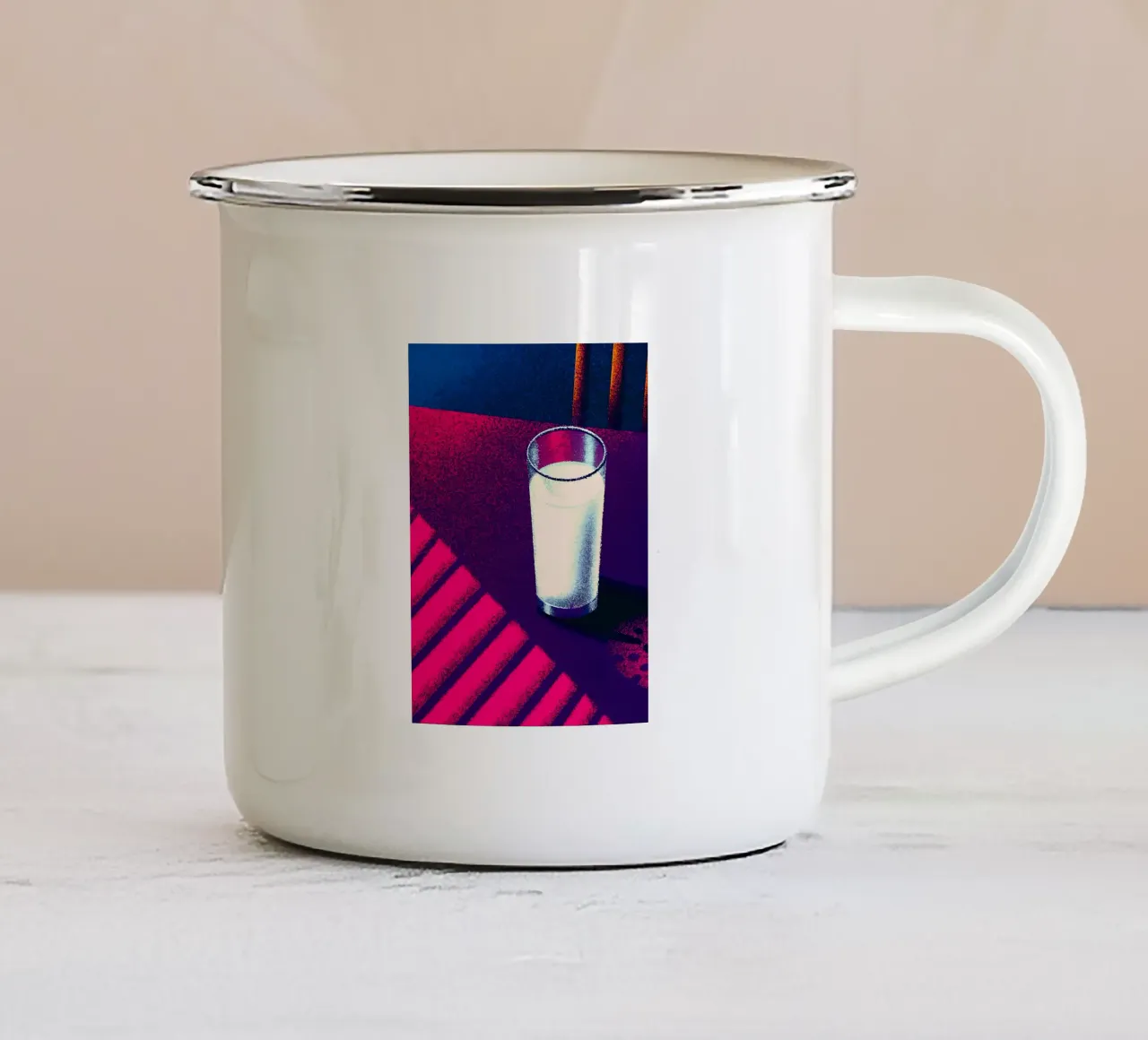 Tazza di latte tazza in smalto da SOUL SHOP