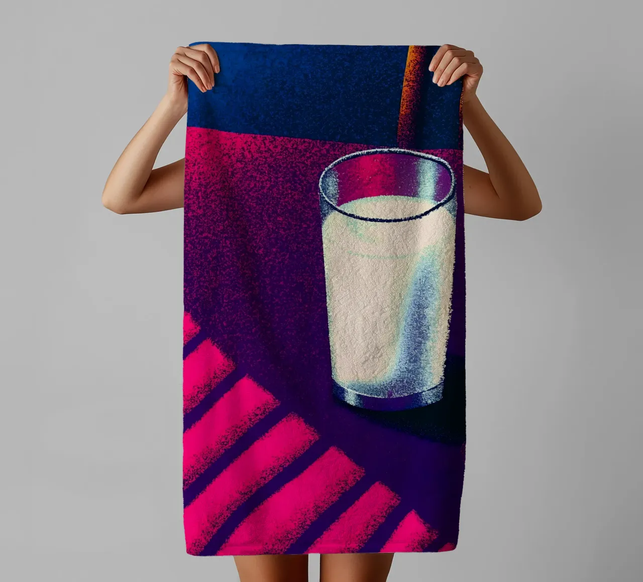 Tazza di latte asciugamano da bagno da SOUL SHOP