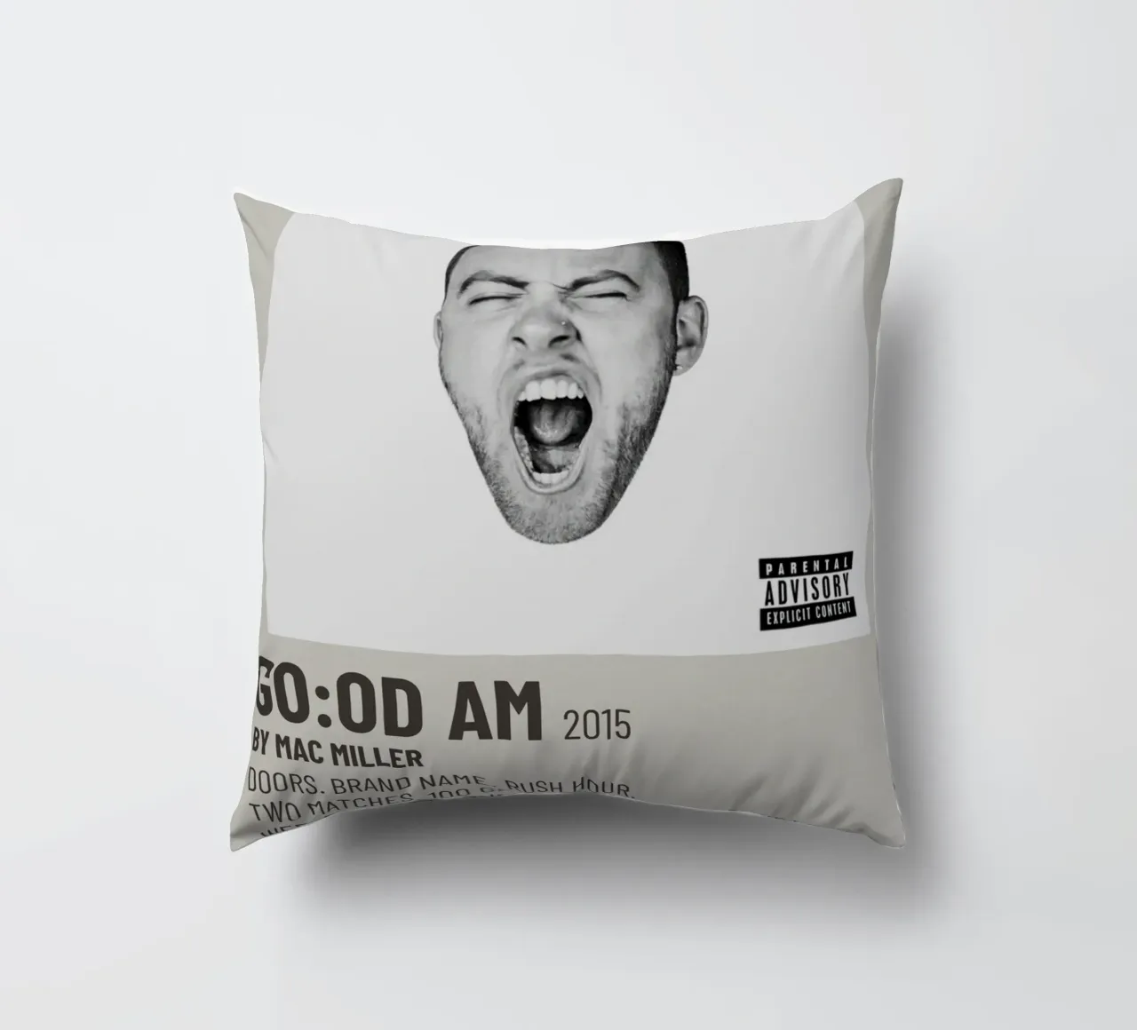 music filled with meaning decorative cushion by bkow