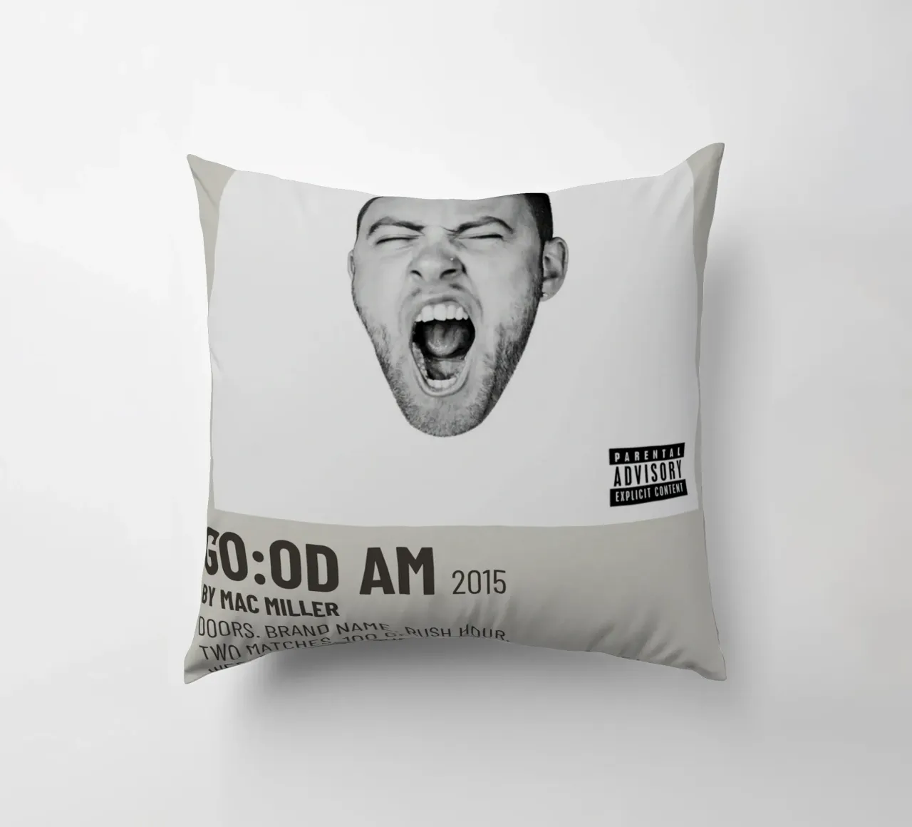 music filled with meaning decorative cushion by bkow