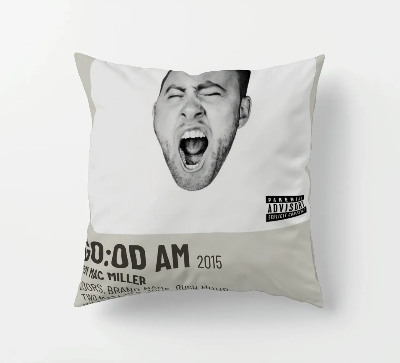 music filled with meaning decorative cushion by bkow
