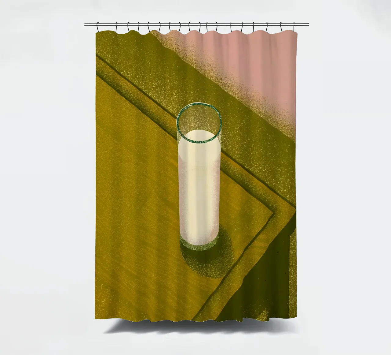 Tazza di latte tenda da doccia da SOUL SHOP