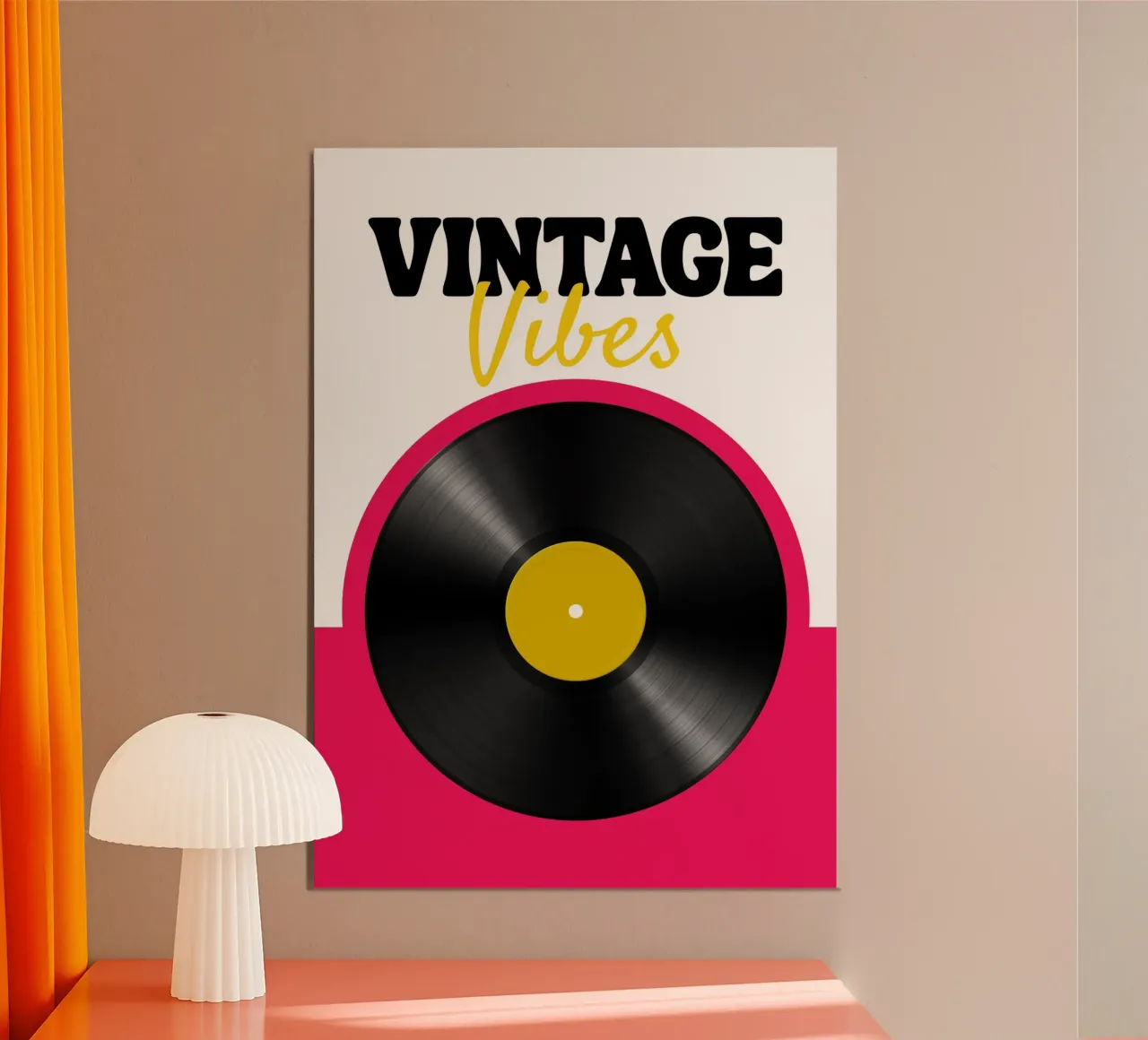 Vintage Vibes alluminio dibond da DigiWunderwerk