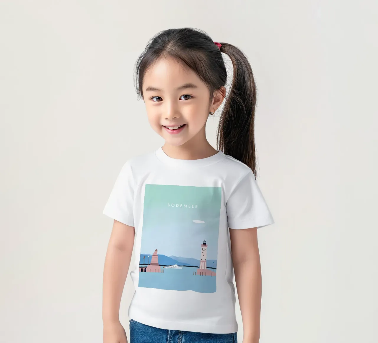 Bodensee t-shirt bambini da Katinka Reinke