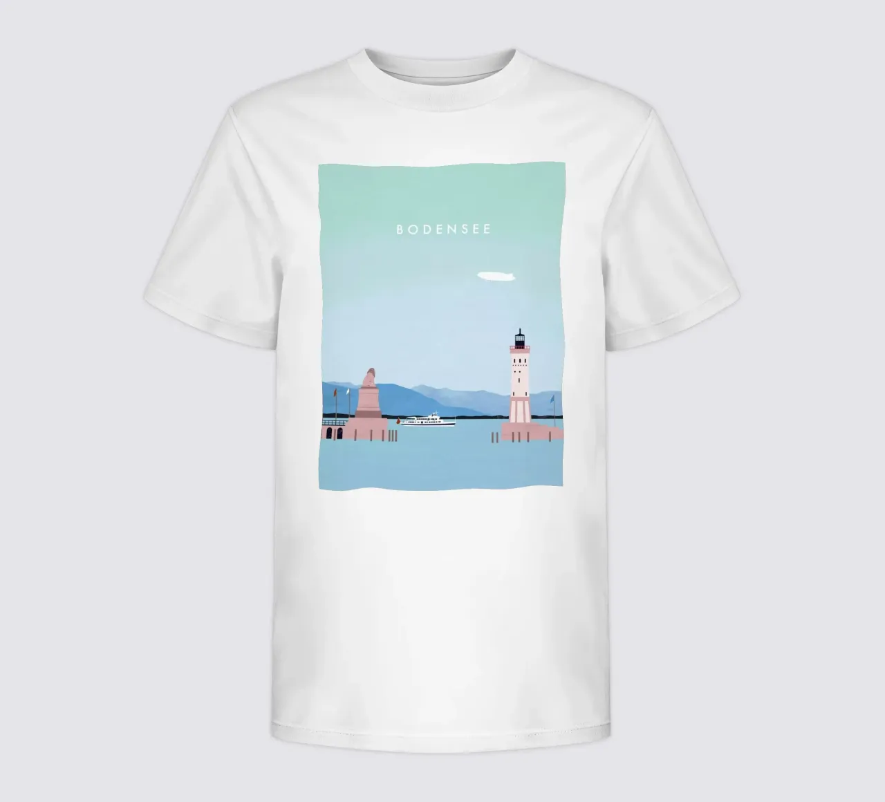 Bodensee t-shirt bambini da Katinka Reinke