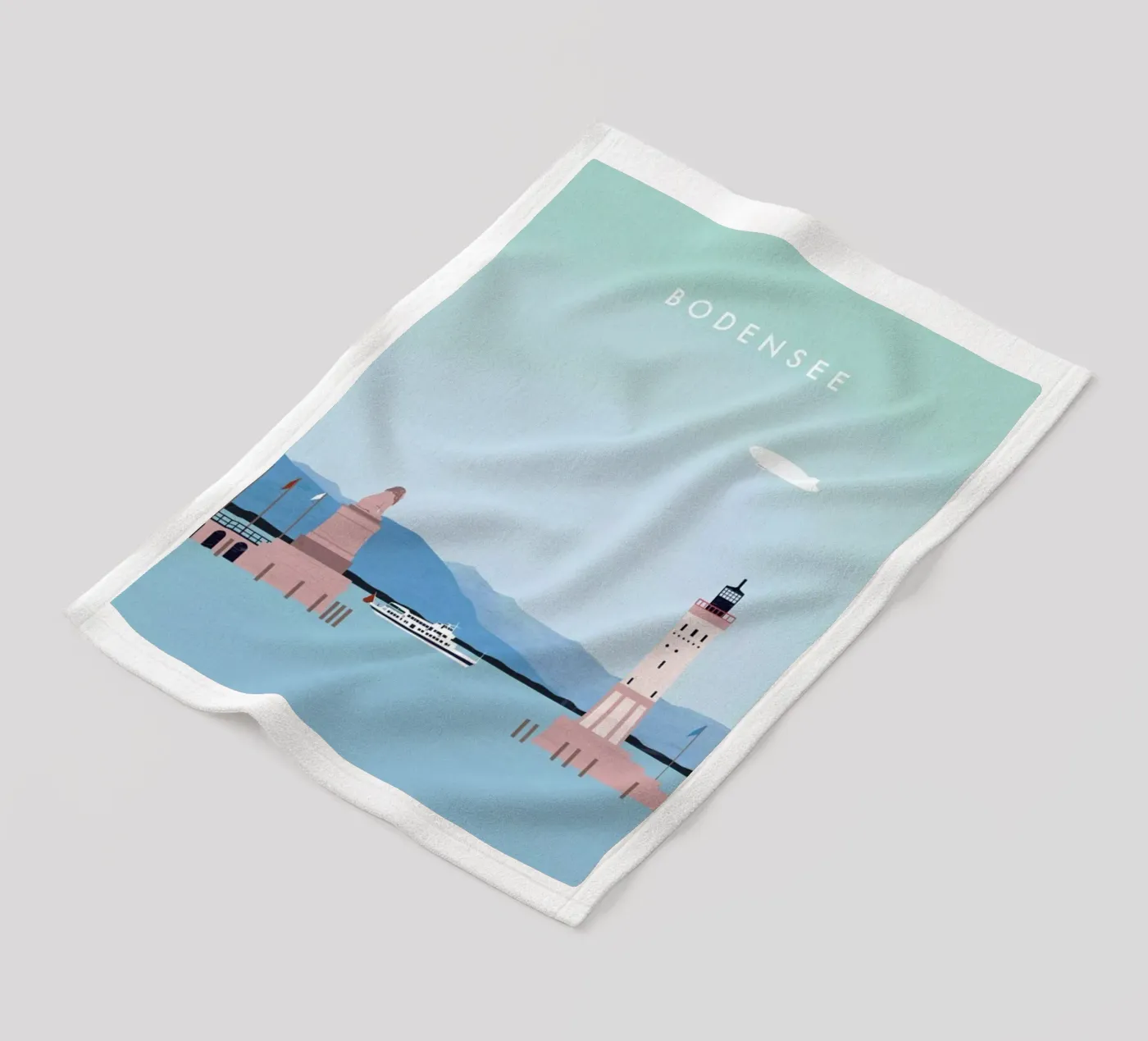 Bodensee fleecedeken van Katinka Reinke