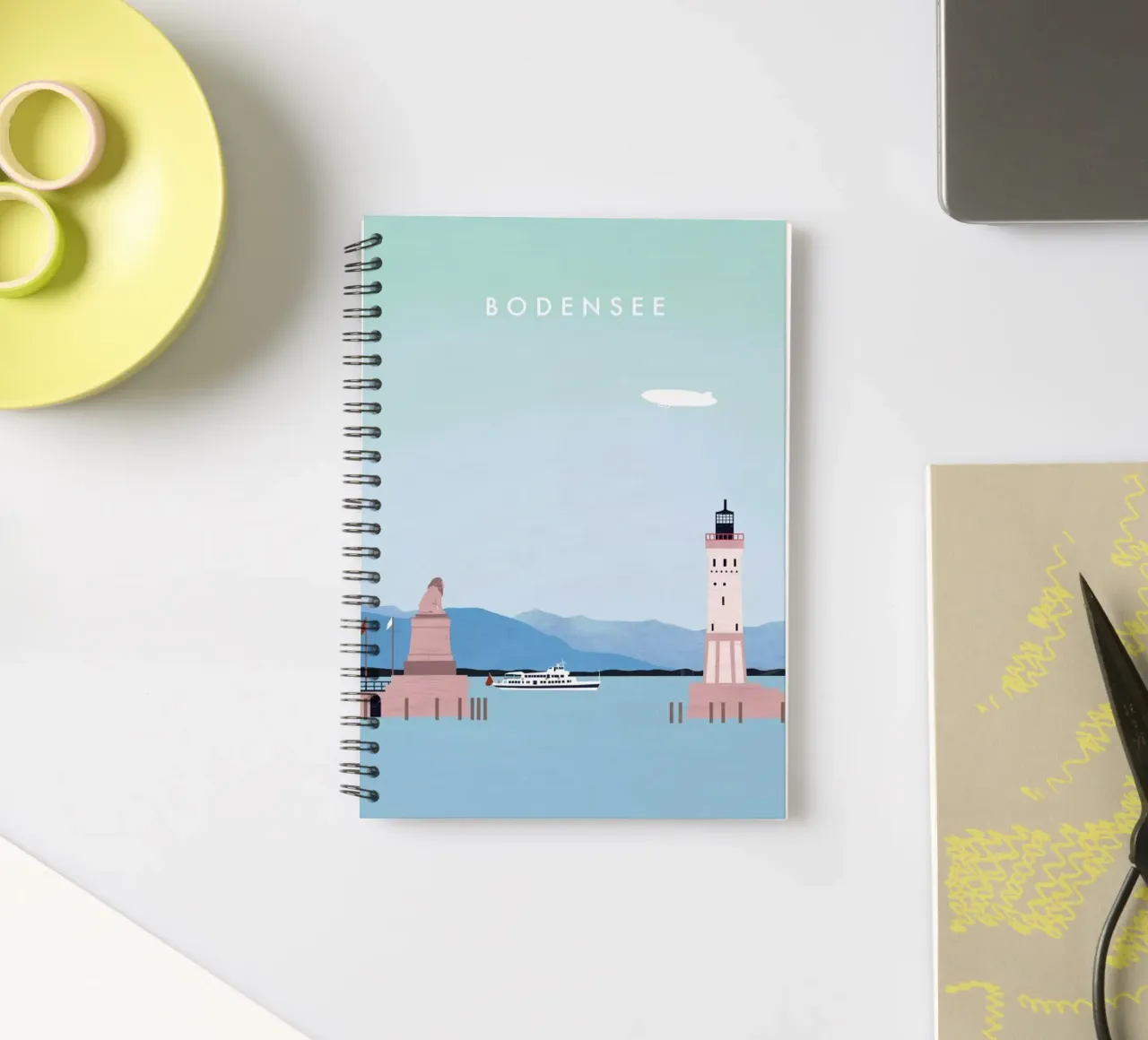 Bodensee spiral notebook by Katinka Reinke