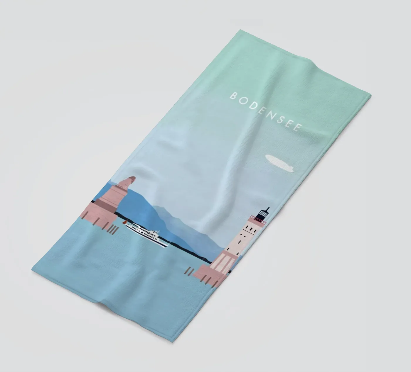 Bodensee serviette de plage de Katinka Reinke