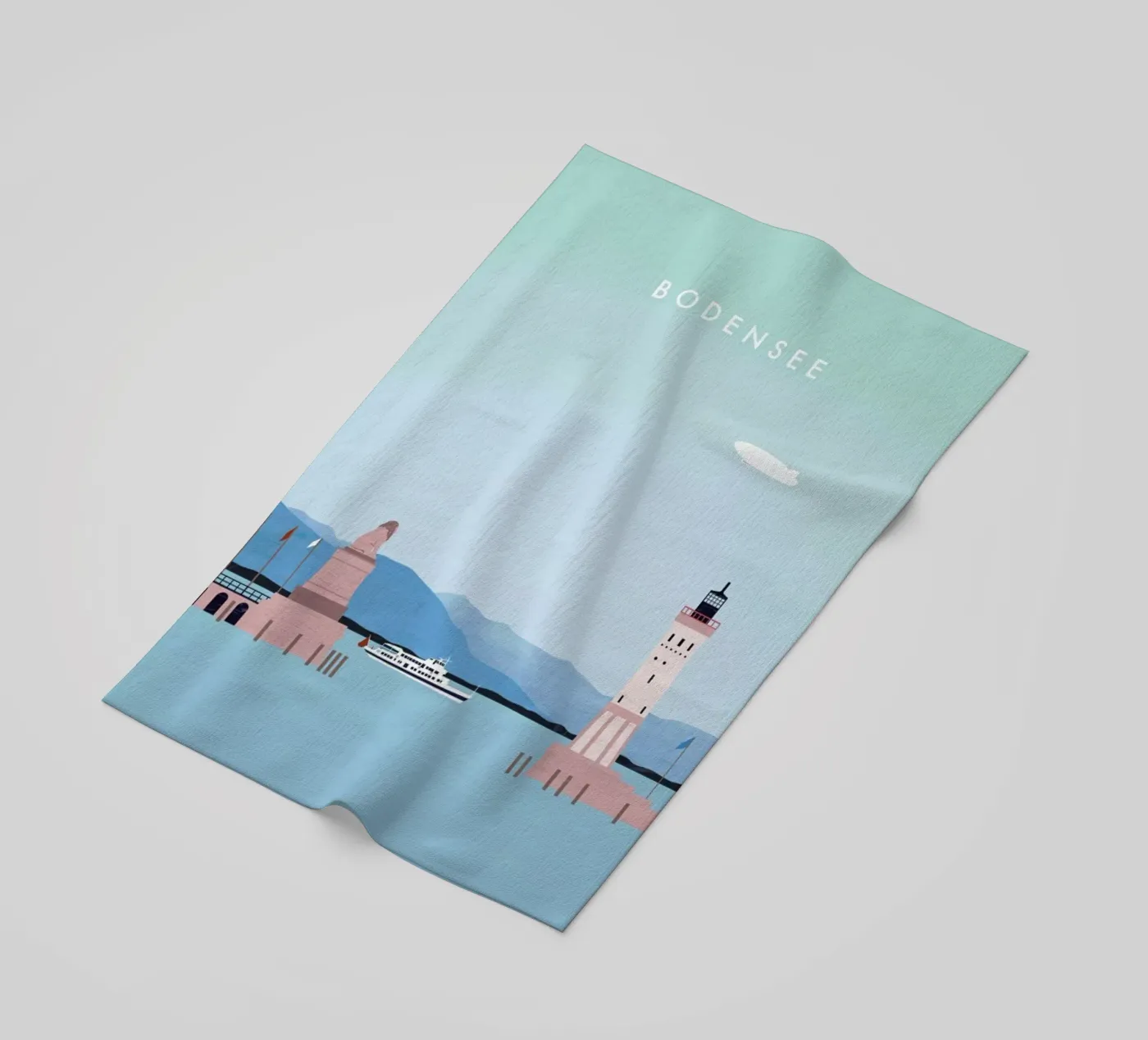 Bodensee serviette de plage de Katinka Reinke