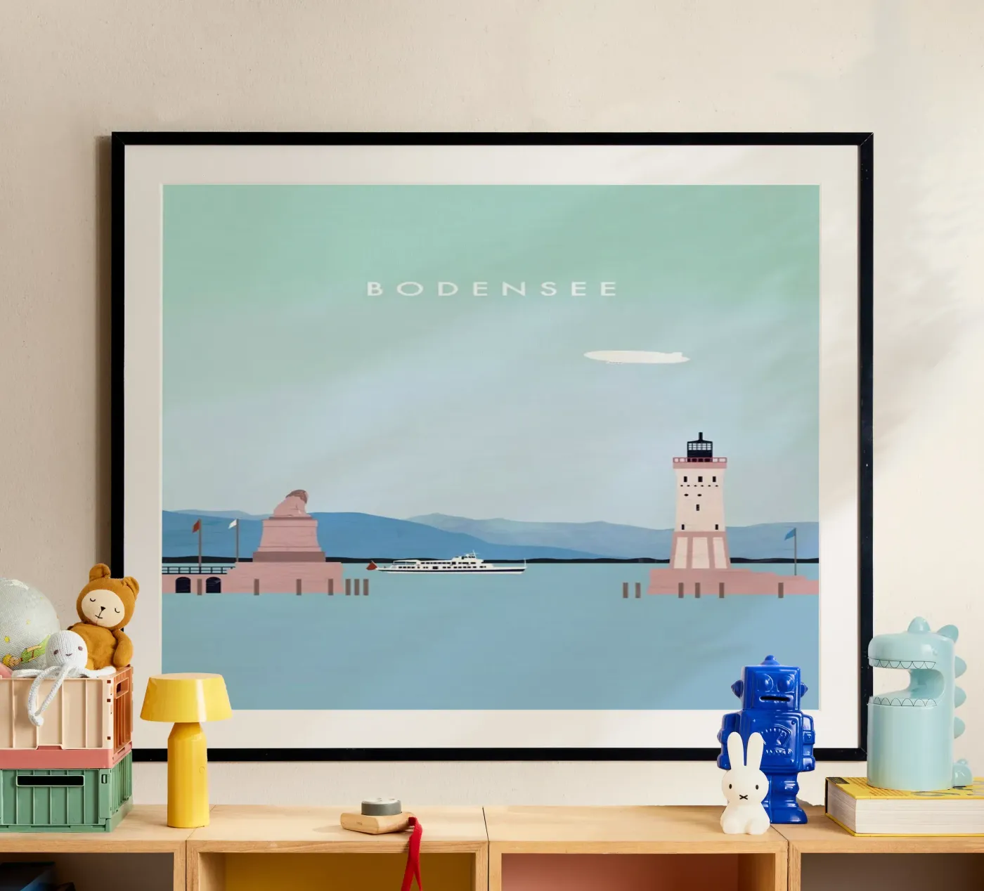 Bodensee Poster von Katinka Reinke