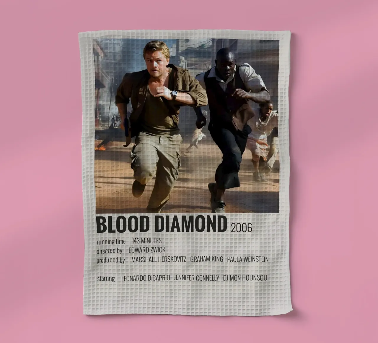 BLOOD DIAMOND 2006 torchon de MVFminimalist