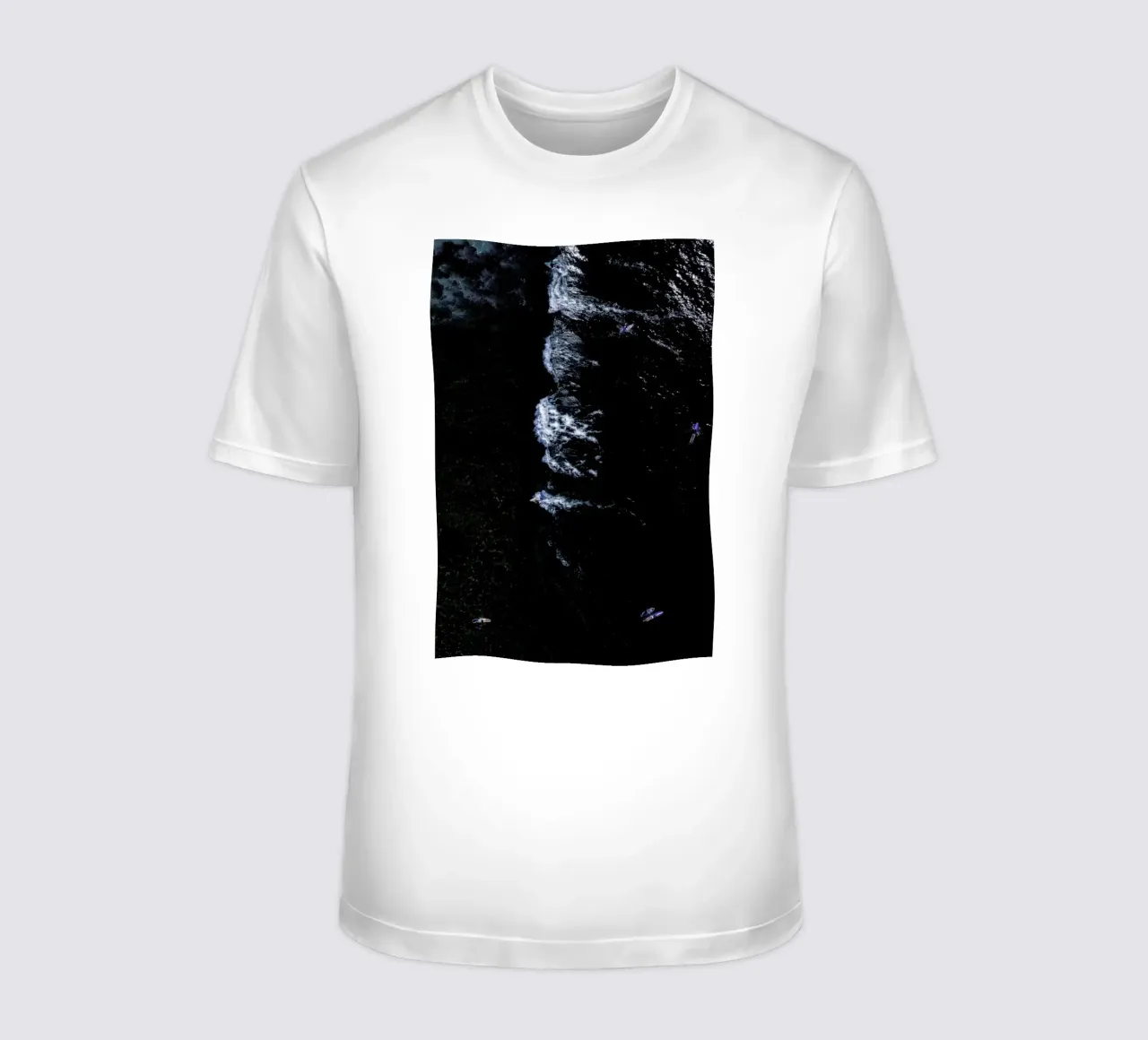Counting Surfers & Waves t-shirt da Studio Nahili