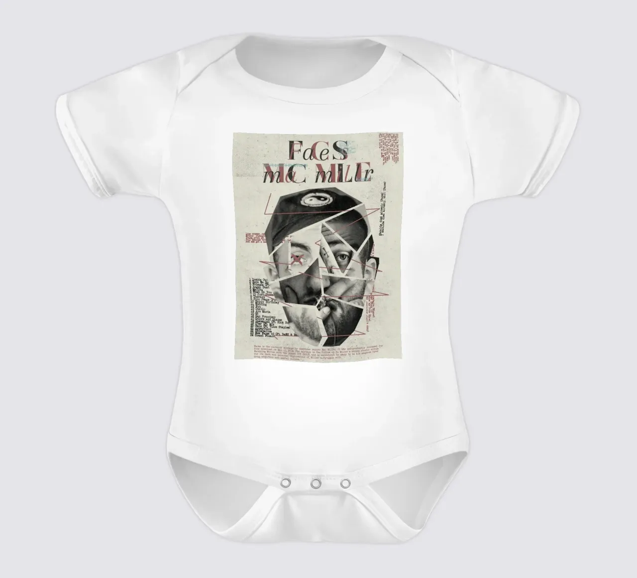 ein Geist voller Melodien Kurzarm Babybody von bkow