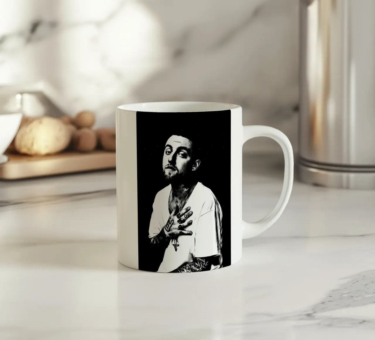 alla ricerca della pace attraverso il dolore tazza in ceramica da bkow