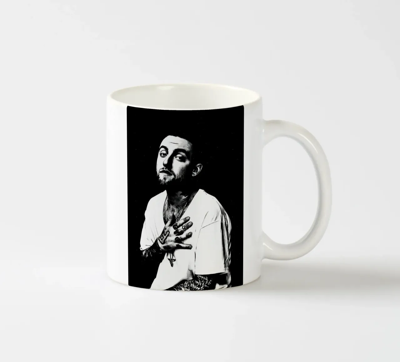 alla ricerca della pace attraverso il dolore tazza in ceramica da bkow