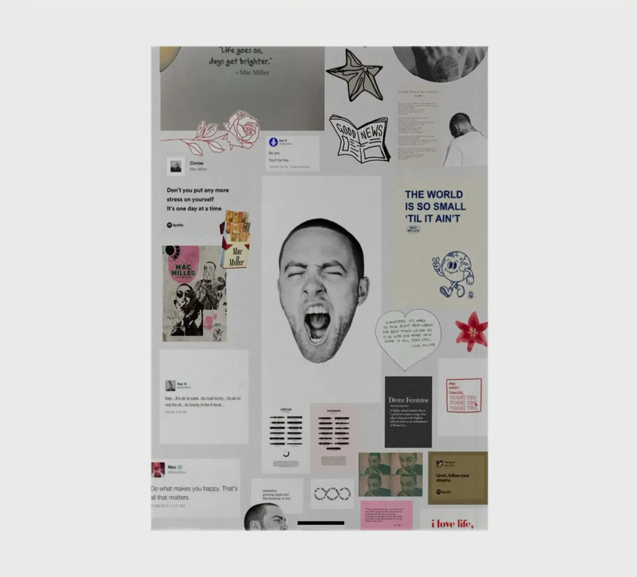 hip hop with soft edges notebook by bkow