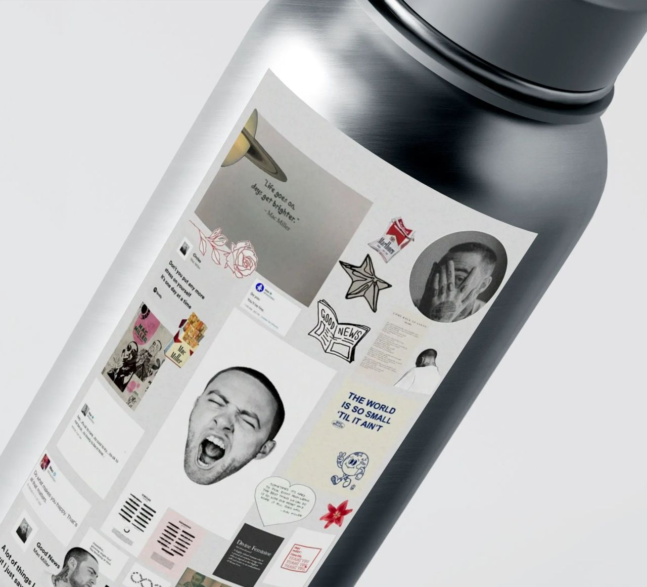 Hip-Hop mit weichen Kanten Sticker von bkow