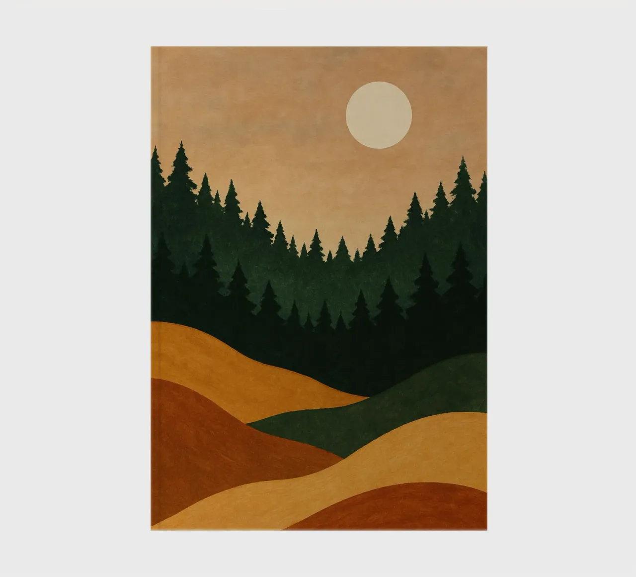 Forest Horizon notebook by Earth Rhythms