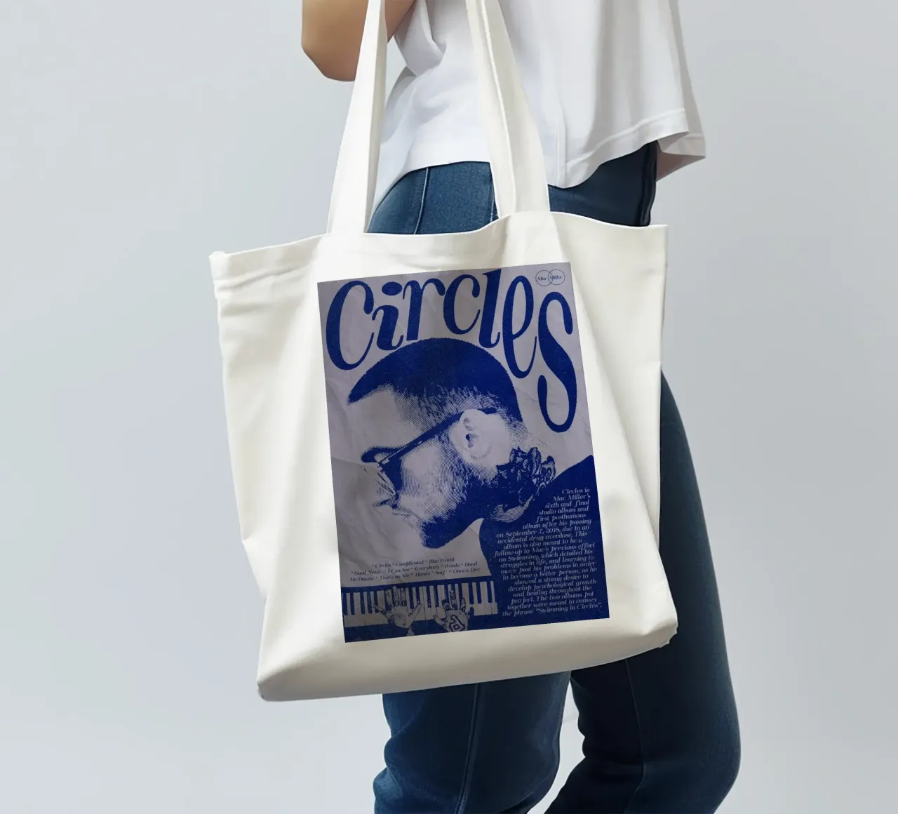 sounds soft yet powerful tote bag by bkow