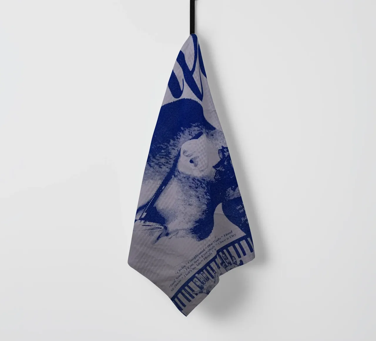 sounds soft yet powerful tea towel by bkow