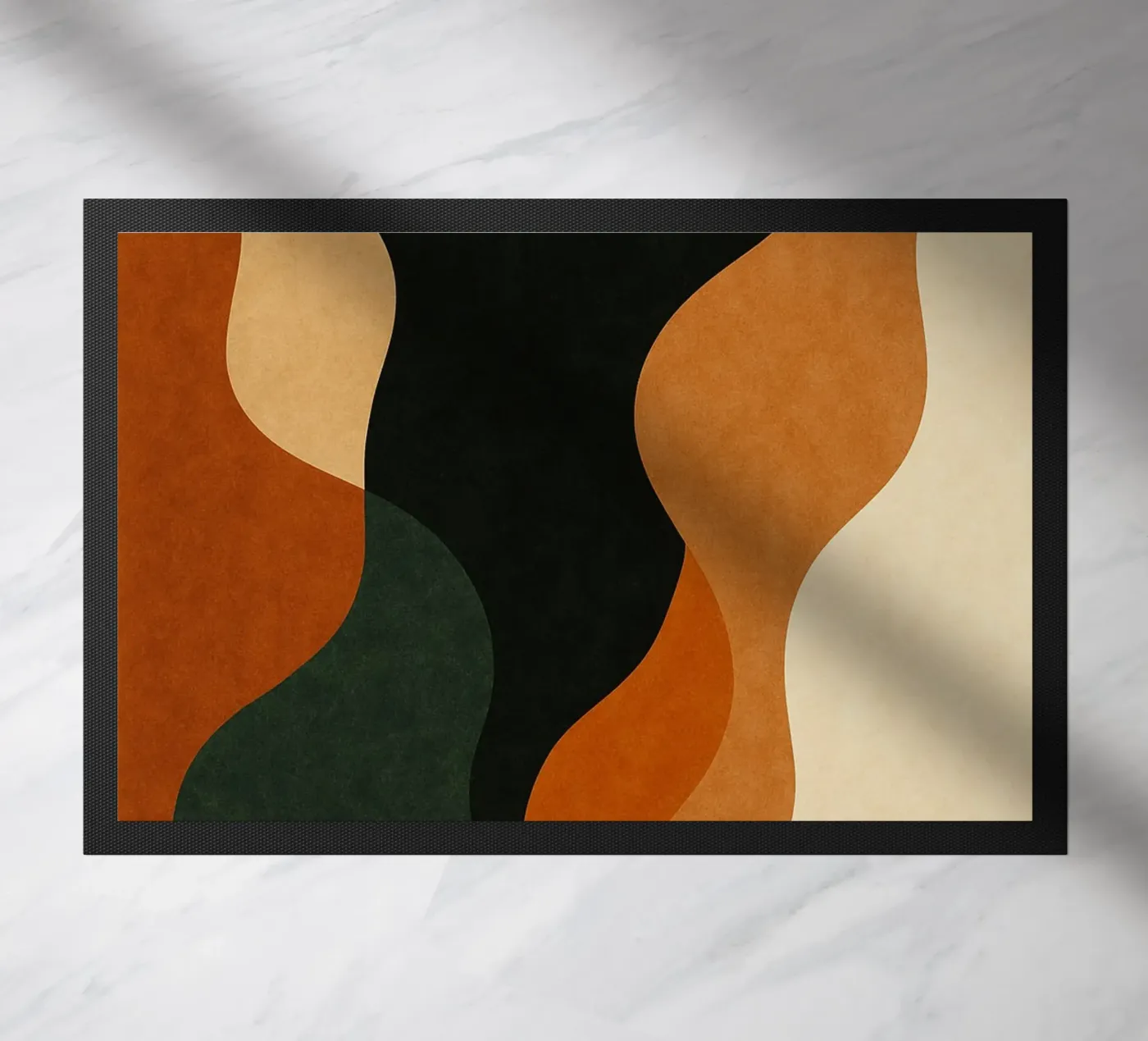 Flowing Layers doormat by Freeform